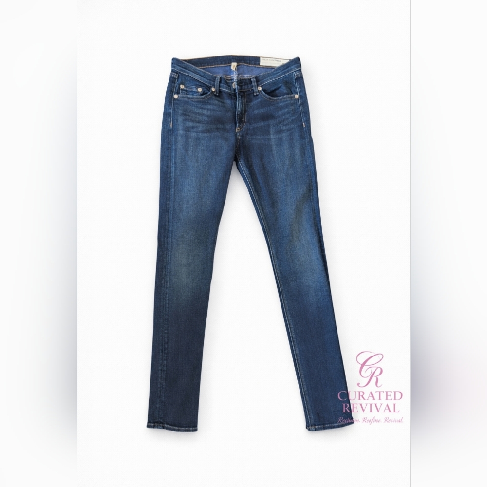 rag & bone Dark Blue Skinny Jeans